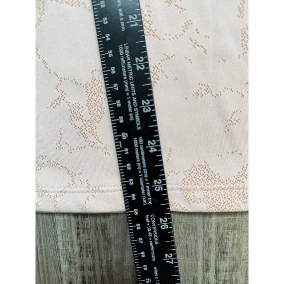 Under Armour Women's Seamless Melange Short Sleeve Peach Frost Heat gear Loose S - Picture 4 of 7